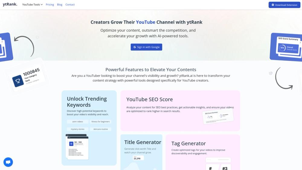 image for ytRank.ai