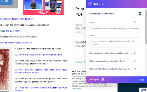 image for TutorUp - AI Homework & Exam Helper