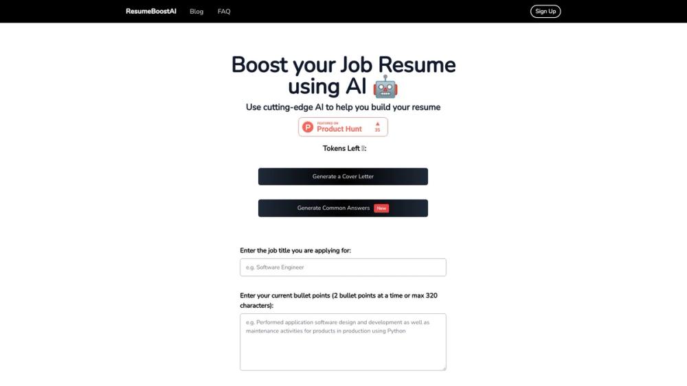 image for ResumeBoostAI