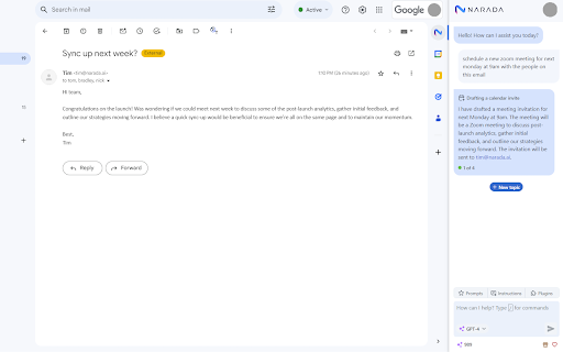 image for Narada AI Assistant: Chat With Your Tools
