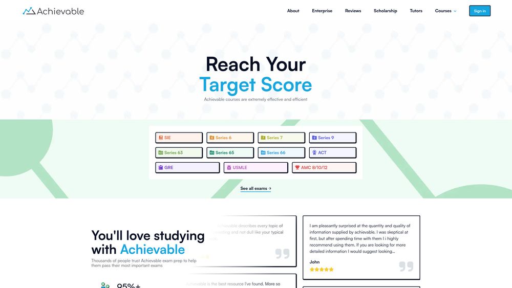 image for Achievable - AI adaptive learning
