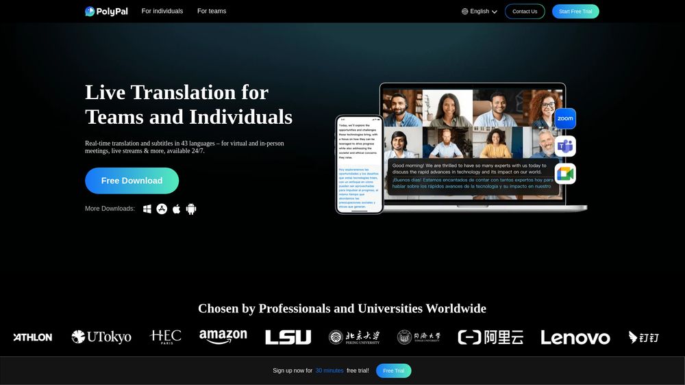 image for PolyPal Live Translator