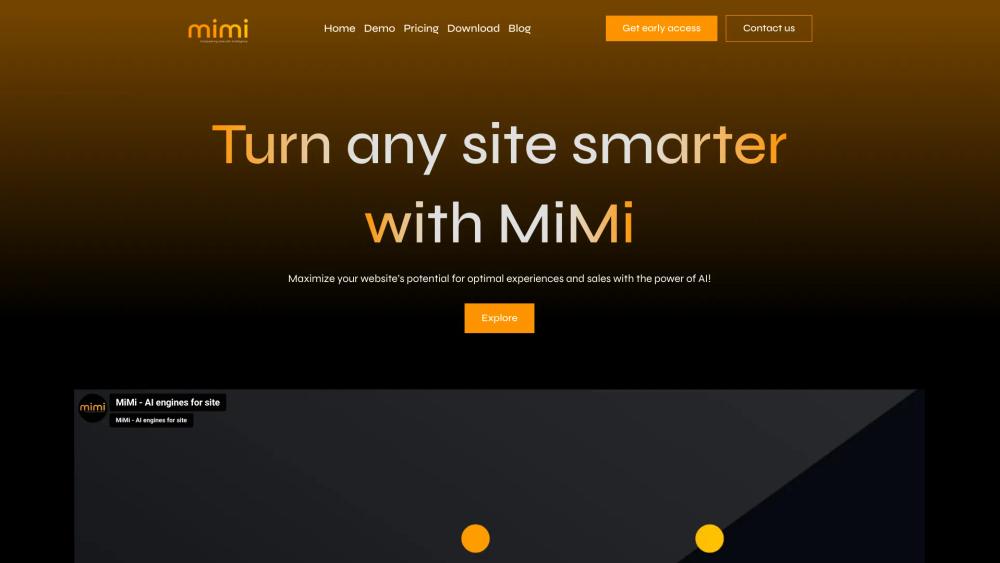 image for MiMi - AI engines for site