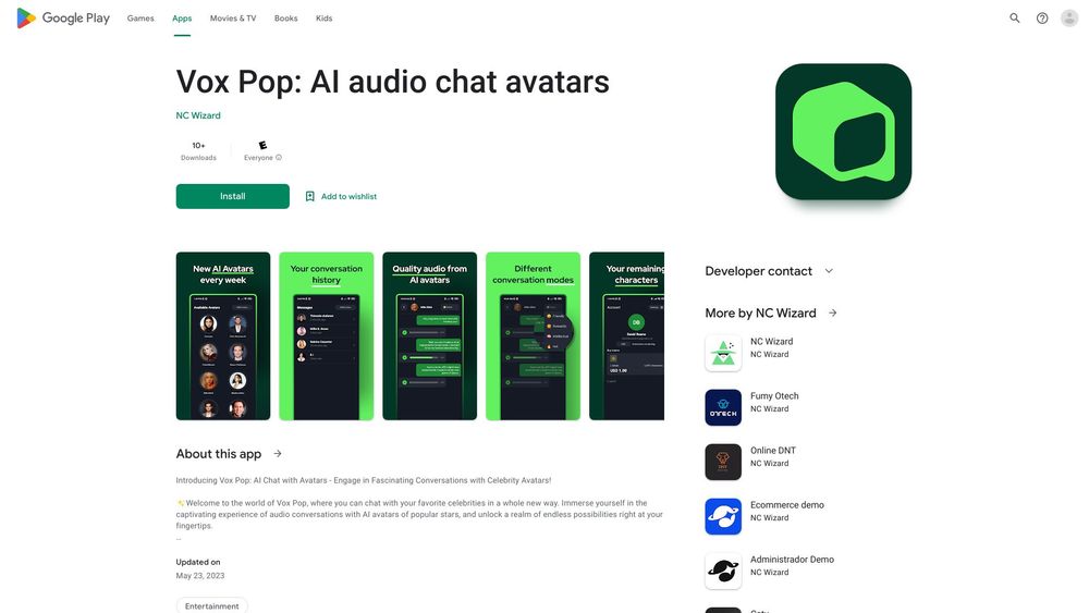 image for Vox Pop AI