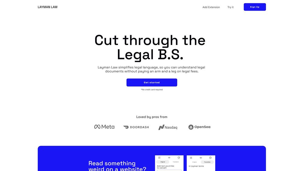 image for Layman Law
