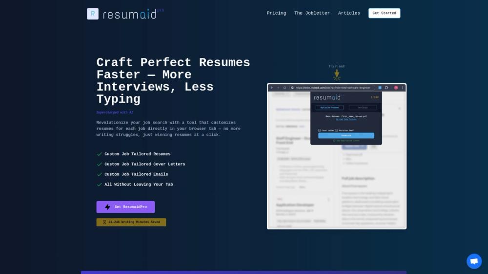 image for ResumaidPro
