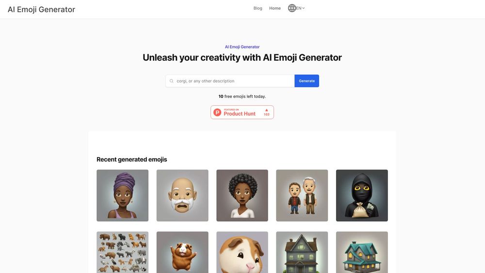 image for AI Emoji Generator