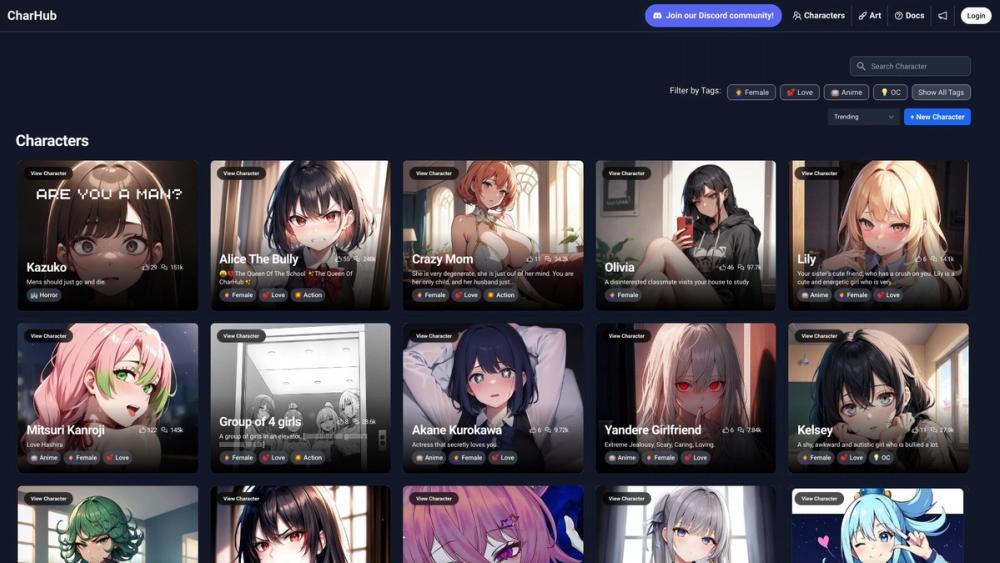 image for CharHub.ai - Free AI Chat
