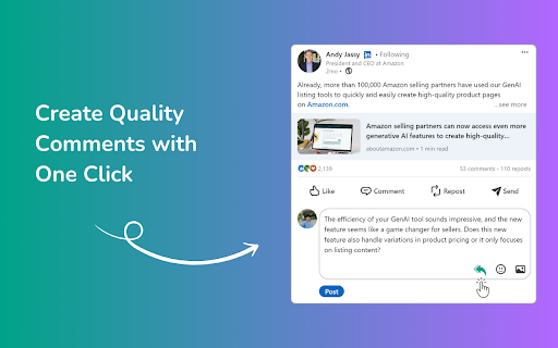 image for ReplyTruck - AI Comments for LinkedIn