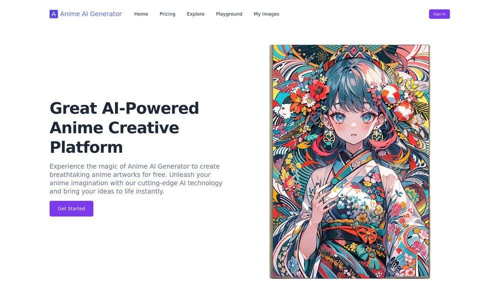 image for Anime AI Generator