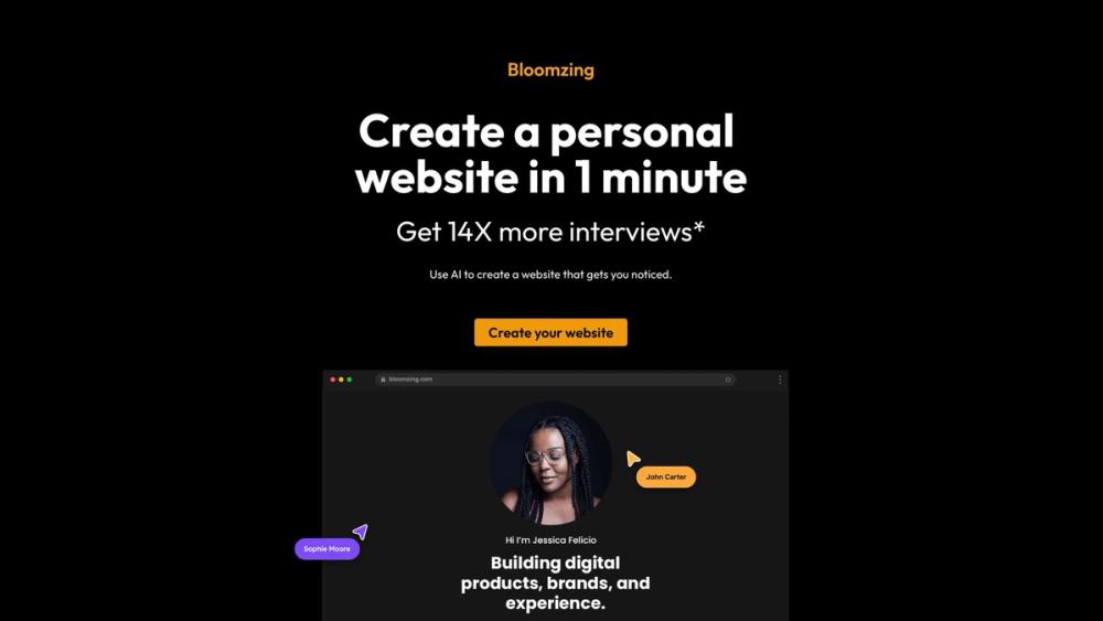 image for AI Personal Website Builder