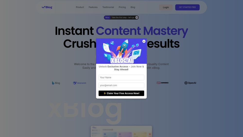 image for xBlog