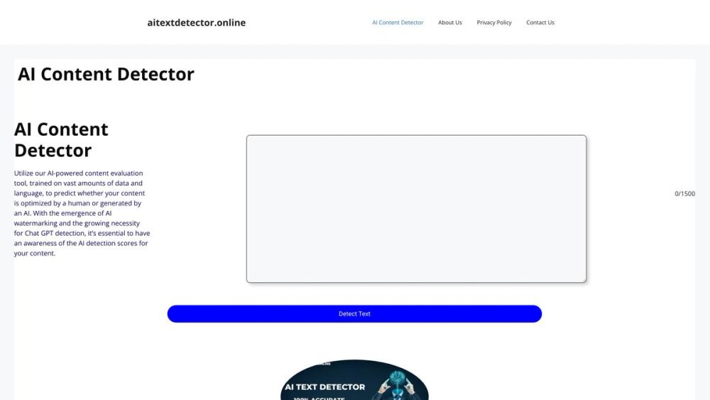 image for AI Text Detector
