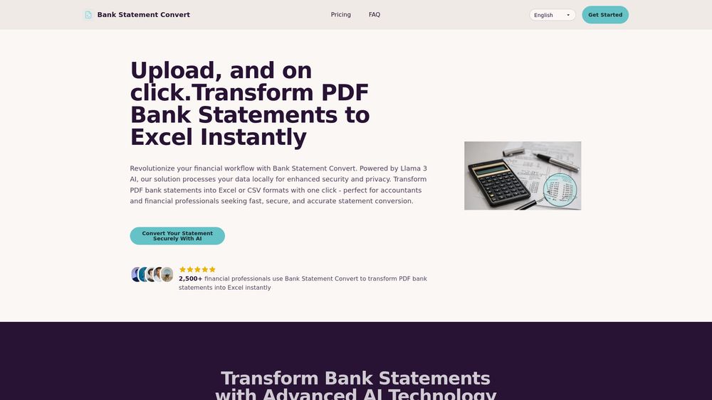 image for Bank Statement Convert