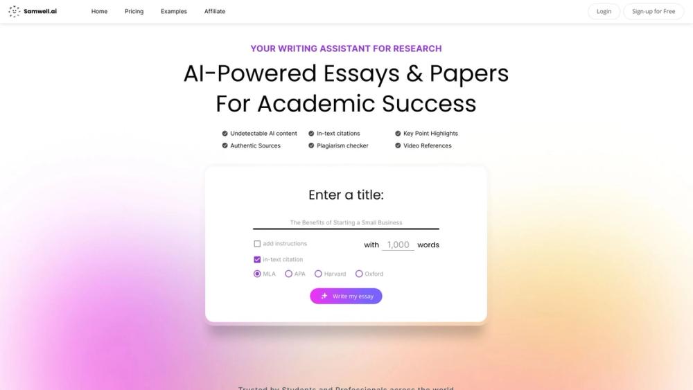 image for Samwell.Ai