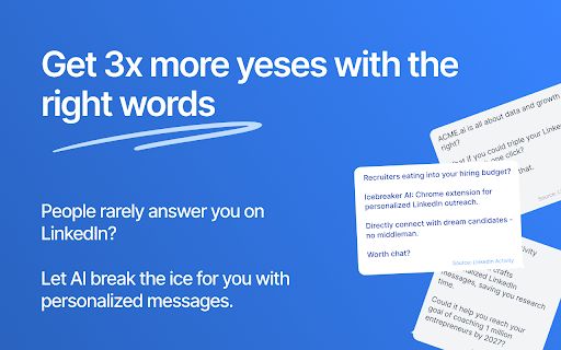 image for Icebreaker AI - LinkedIn Outreach Personalization