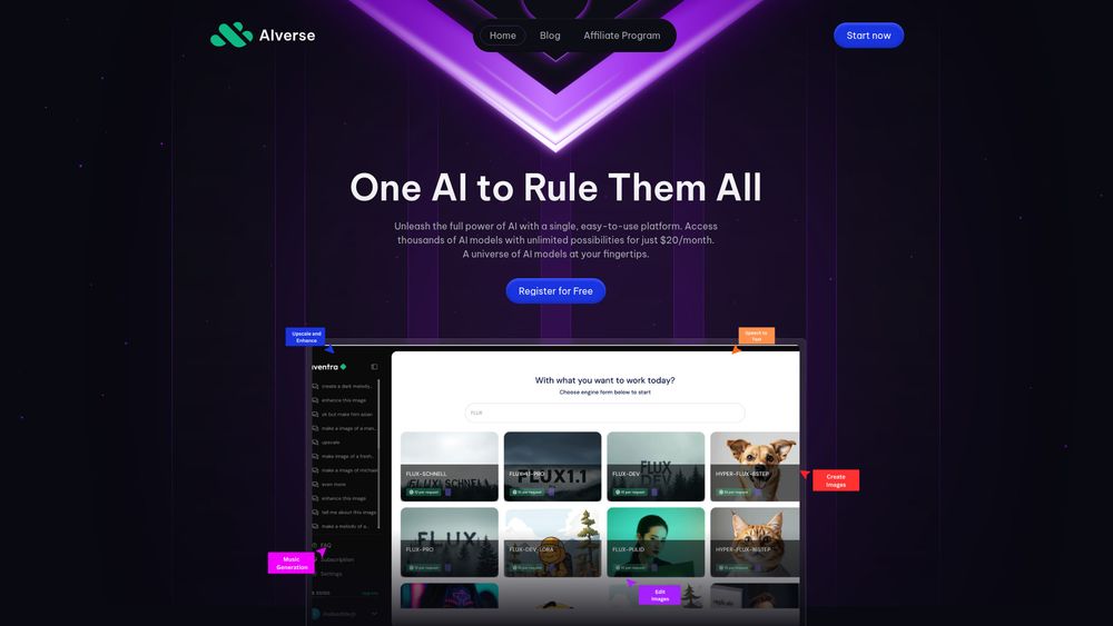 image for AIverse - All in One AI