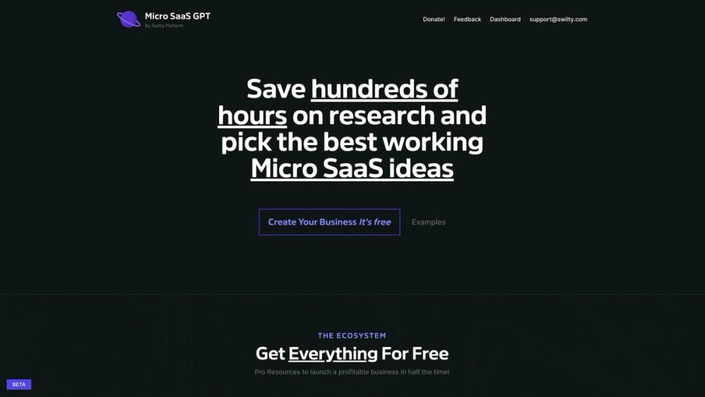 image for Micro SaaS GPT