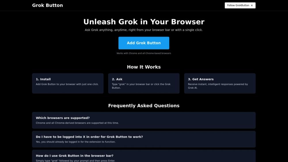image for Grok Button
