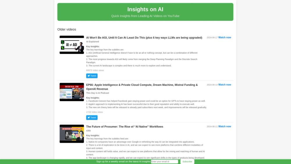 image for Insights Tube