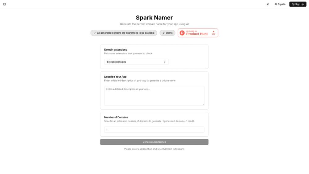 image for Spark Namer
