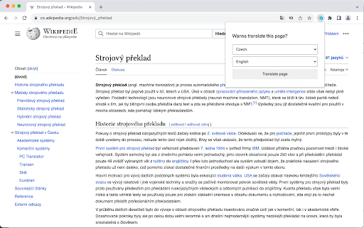 image for TranslateLocally for Chrome