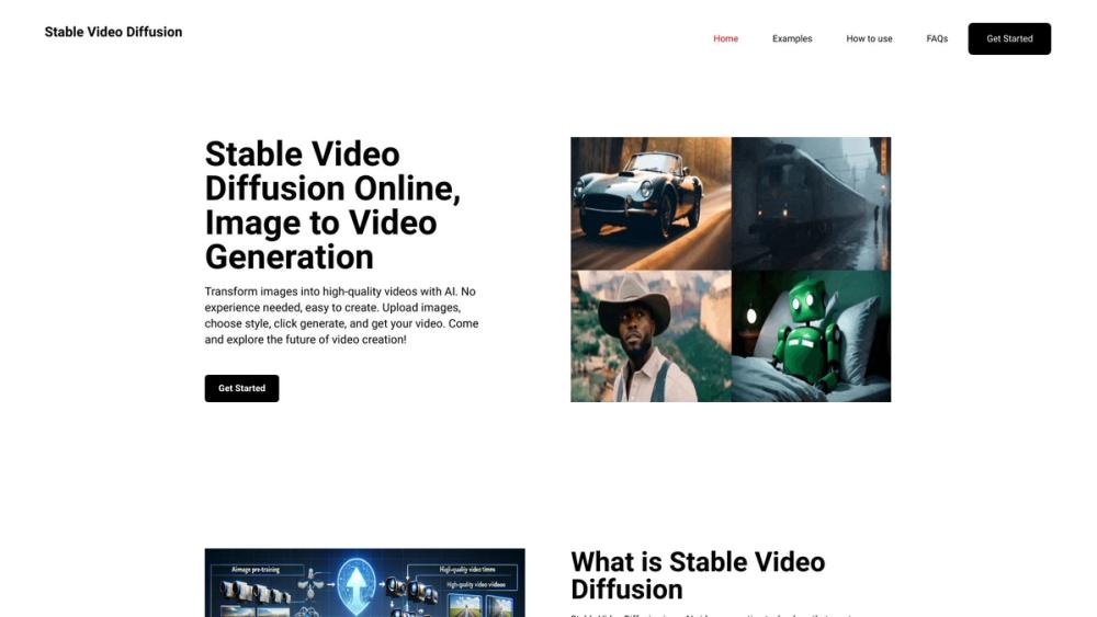 image for Stable Video Diffusion AI