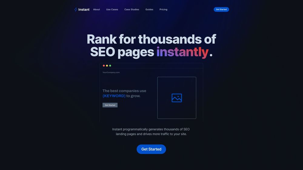 image for Instant Programmatic SEO