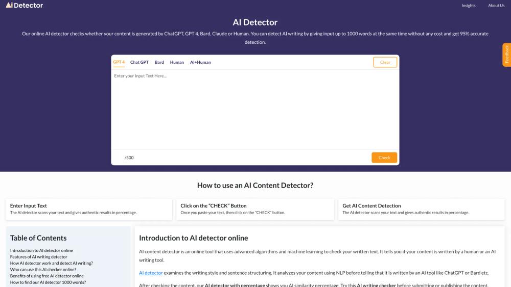 image for AI Detector