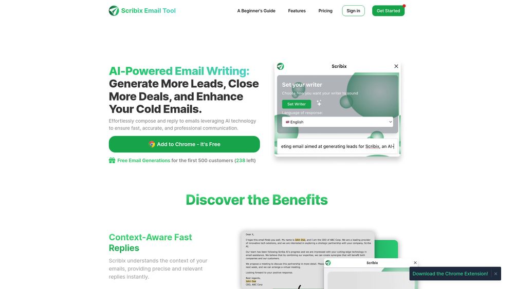 image for Scribix - Your Ai Email Assistant