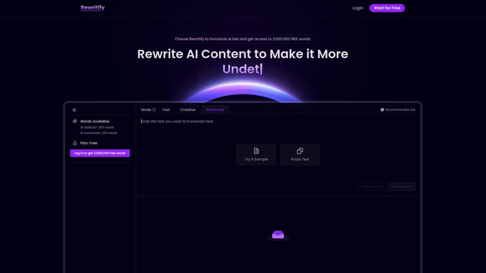 image for Rewritify: Undetectable AI Rewriter