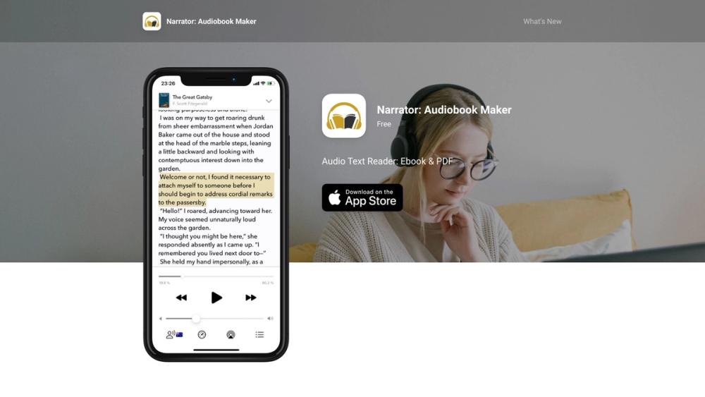 image for Narrator: Audiobook Maker