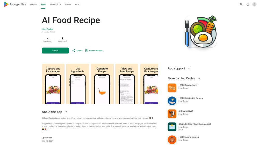 image for AI Food Recipe