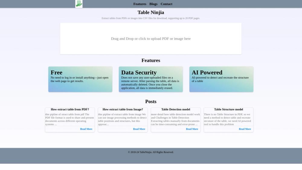 image for Table Ninjia