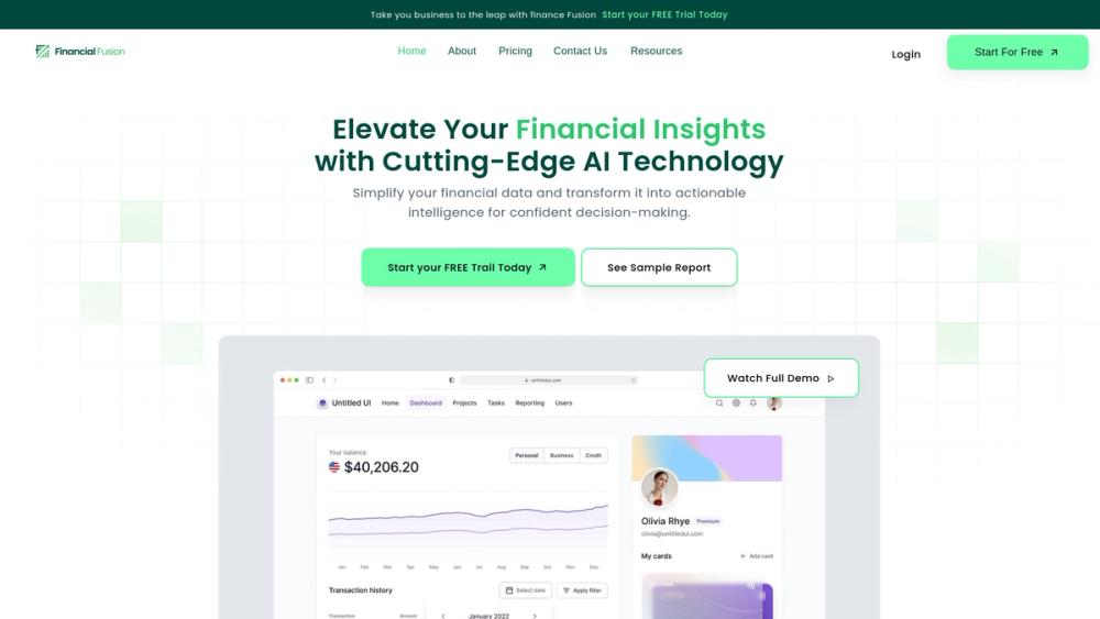 image for Financial Fusion