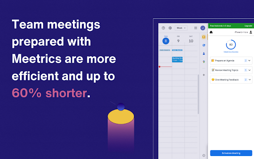 image for Meetrics: Prepare Excellent Agendas with AI