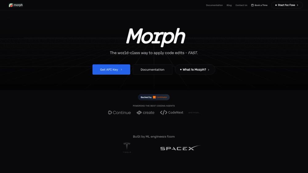 image for Morph: Apply AI edits to files FAST