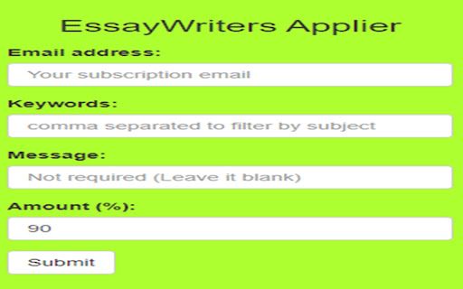 image for EssayWriters Applier