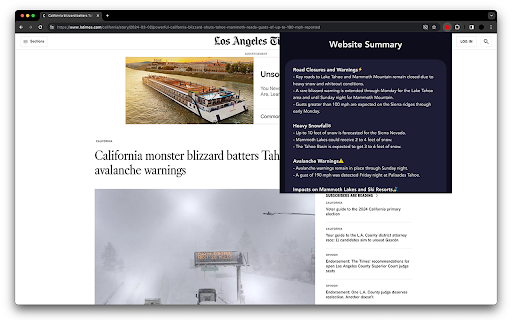 image for Website Summarizer