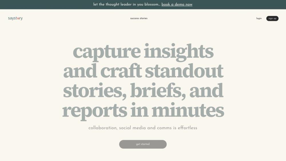 image for saystory