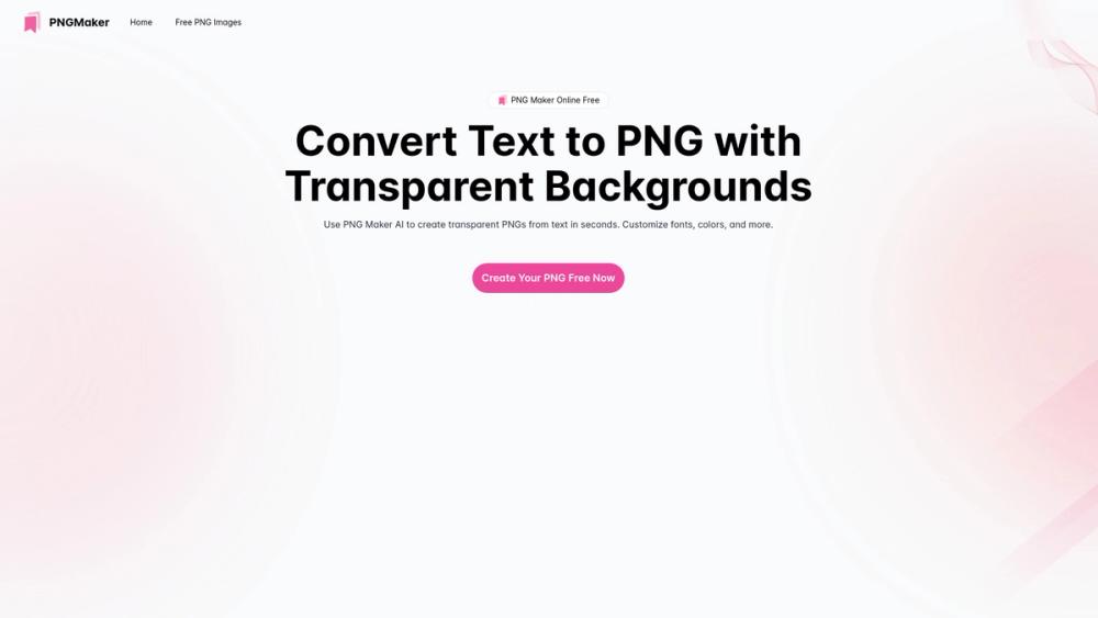 image for PngMaker.io: Convert Text to PNG Quickly