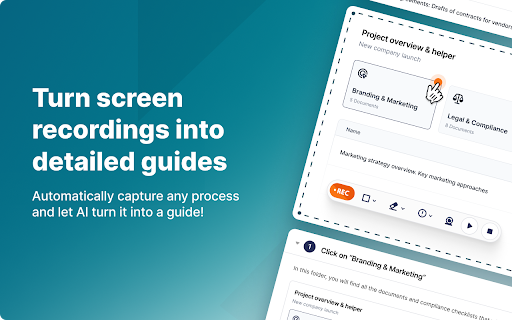 image for FuseBase Clarity - Capture Step-by-Step guides, SOP and tutorials