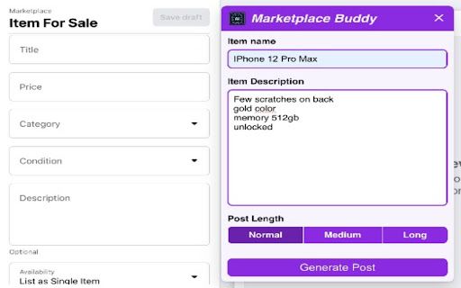 image for Marketplace Buddy