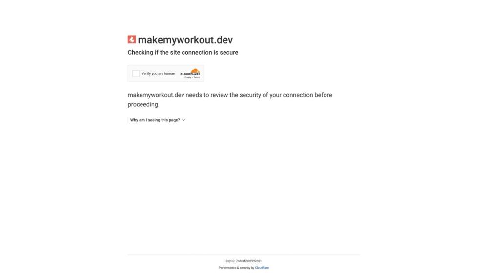 image for Make My Workout