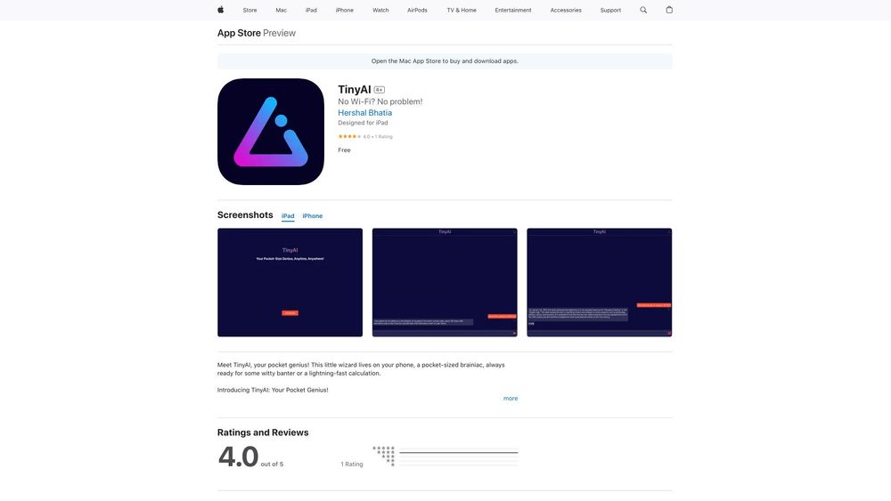 image for TinyAI