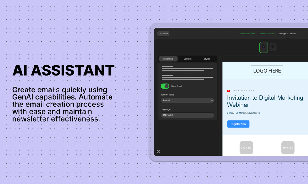 image for Stripo’s AI Assistant
