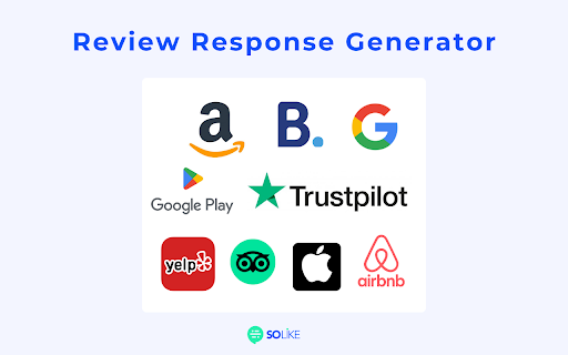 image for Review Response & Reply Generator by SoLikeAI