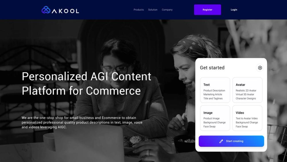 image for AI Commerce Content Platform by Akool