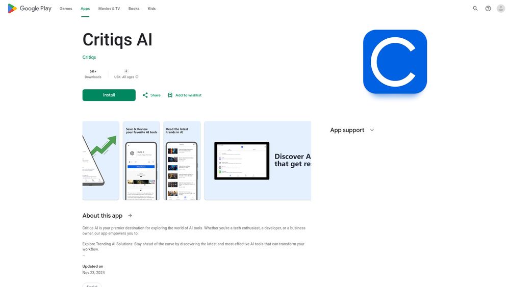 image for Discover AI Tools App