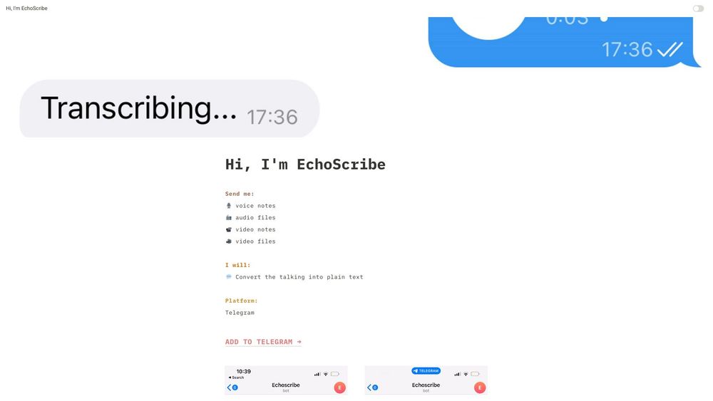 image for EchoScribe